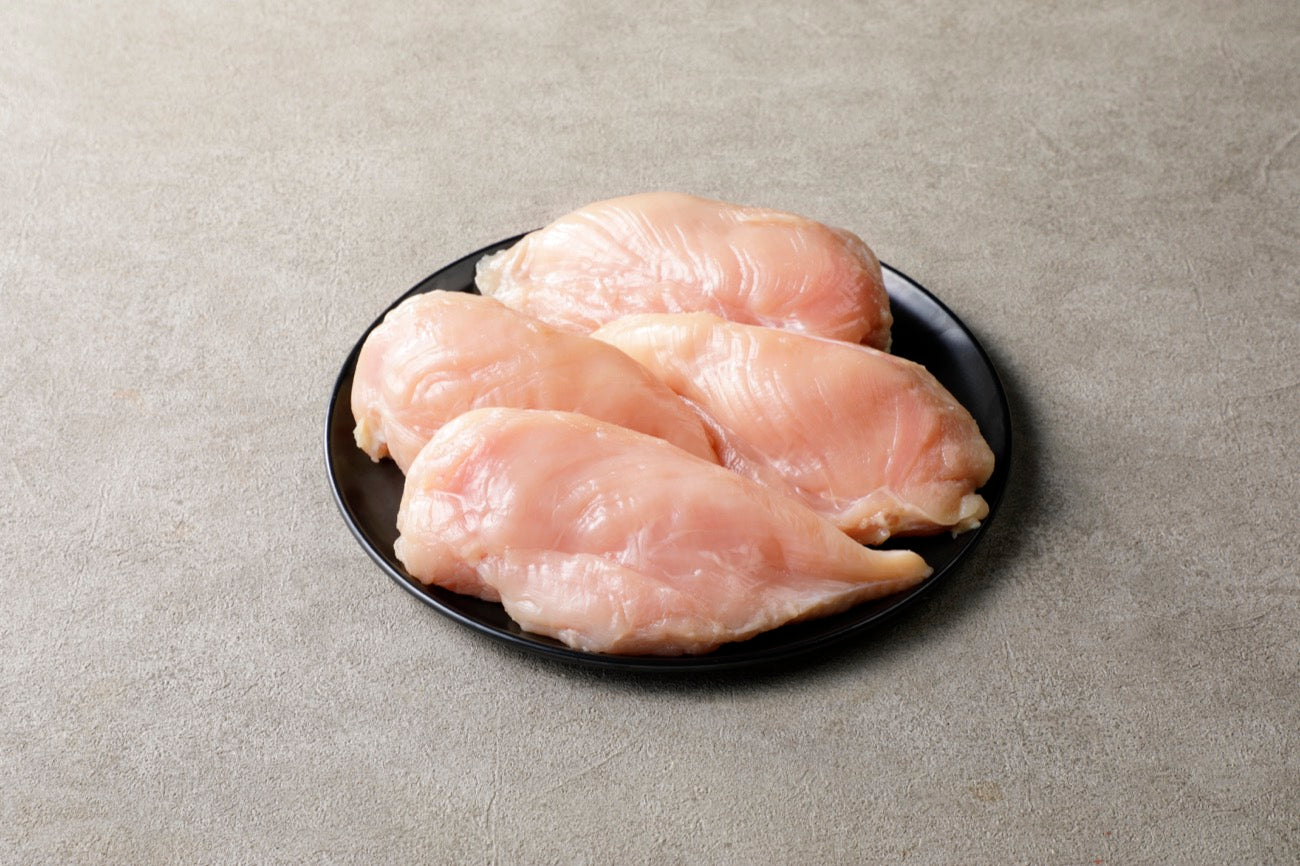 ume　朝引き鶏厚切り胸肉　牛肺 熊本あか鶏 むね肉 1kg – やまうちの鶏
